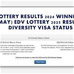 dv lottery chances of winning